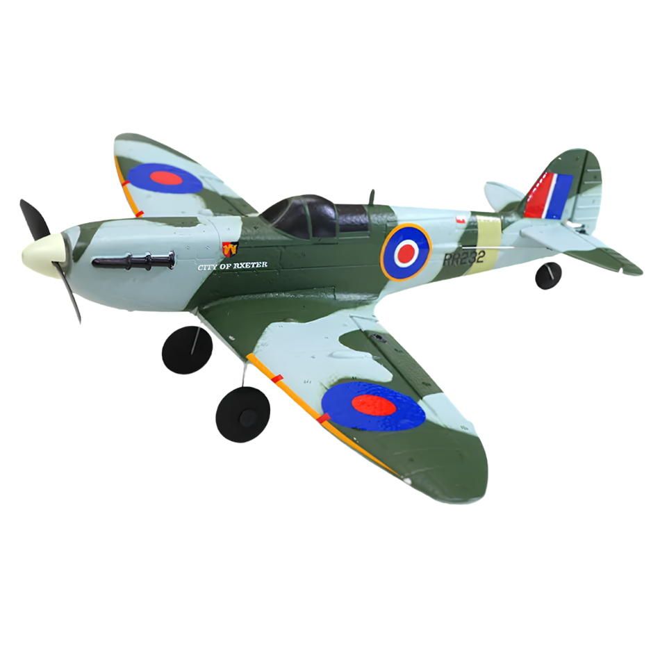 Prime RC Supermarine Spitfire Mini RC Plane 450mm RTF Mode 2 PMQTOP098B
