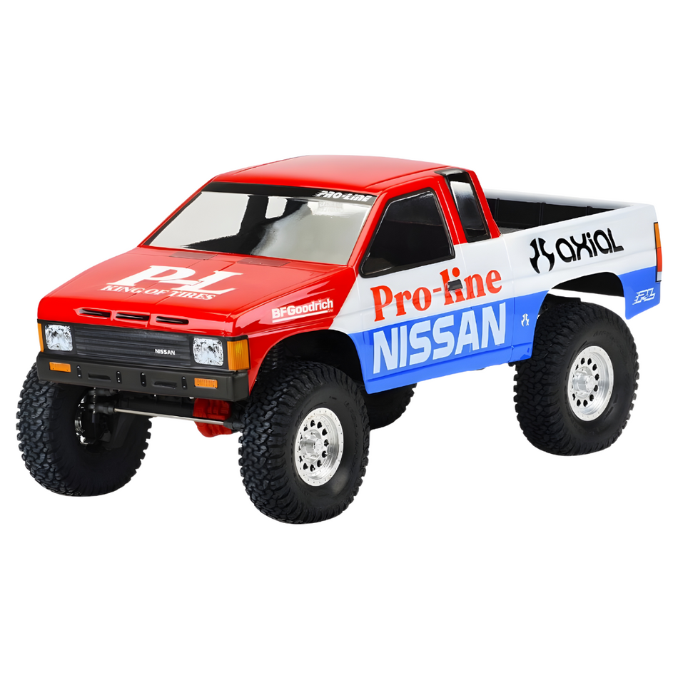 Pro-Line 1987 Nissan D21 1/10 Clear Crawler Body, SCX10 II 313mm WB PR3608-00