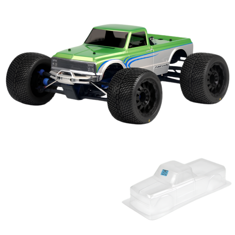 Pro-Line 1972 Chevy C10 Long Bed 1/8 Clear RC Body PRO322700