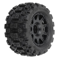 Pro-Line Badlands MX 1.85in Raid Tyres Granite Typhon GROM PRO1024110