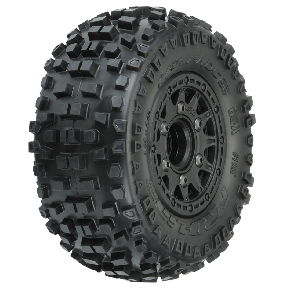 Pro-Line Badlands SC Raid Wheels Tyres Slash Senton 118210