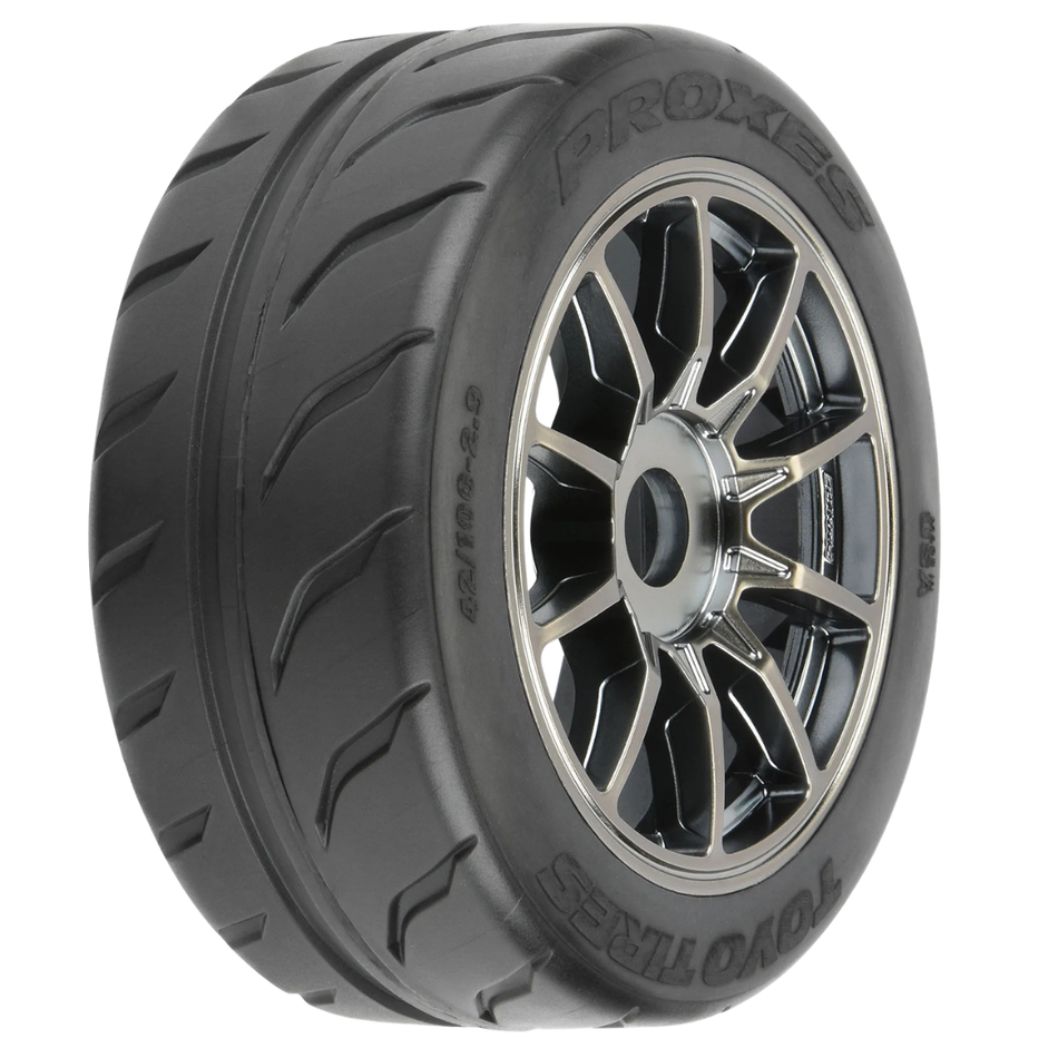 Pro-Line Toyo Proxes R888R S3 2.9" Belted Tyres Mounted on Spectre Wheels 2Pcs PRO1019911