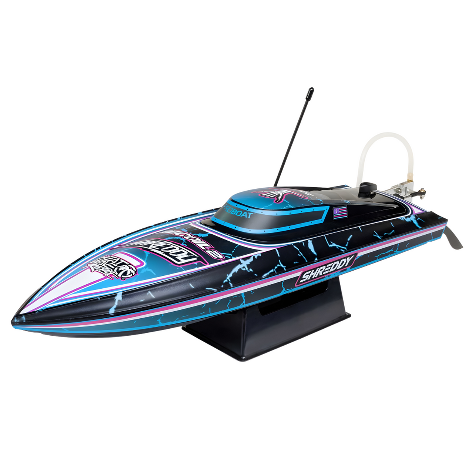 ProBoat Recoil 2 Brushless Boat 18inch RTR Shreddy Scheme PRB08053T1