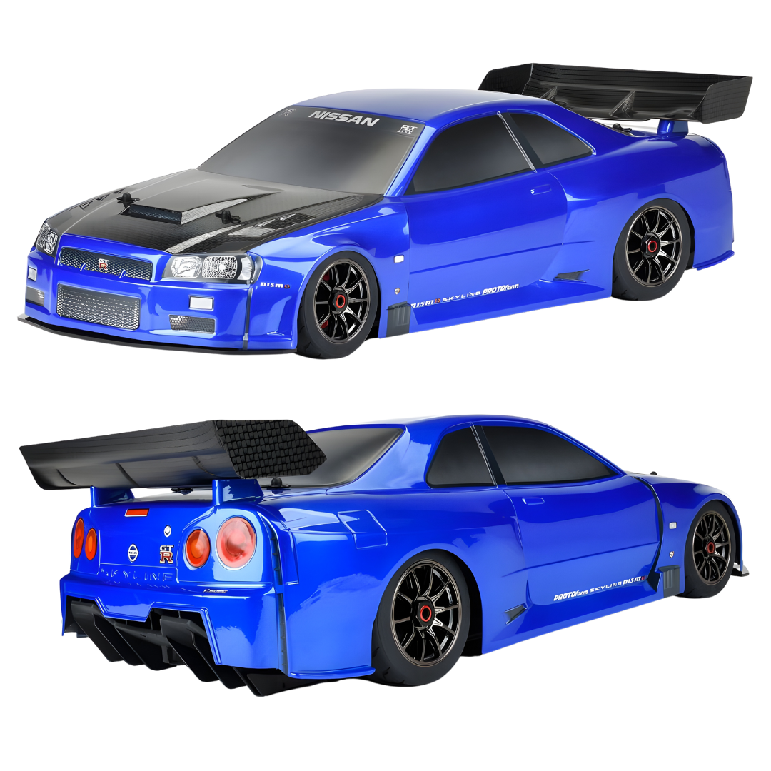 Proline Protoform Nissan Skyline R34 GTR Painted Body Shell 1/7 Infrac ...