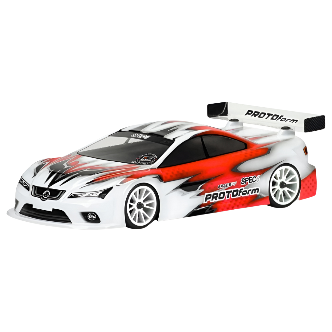 Protoform Spec6 1/10 Touring Car Lightweight Clear Body Shell 190mm PR ...