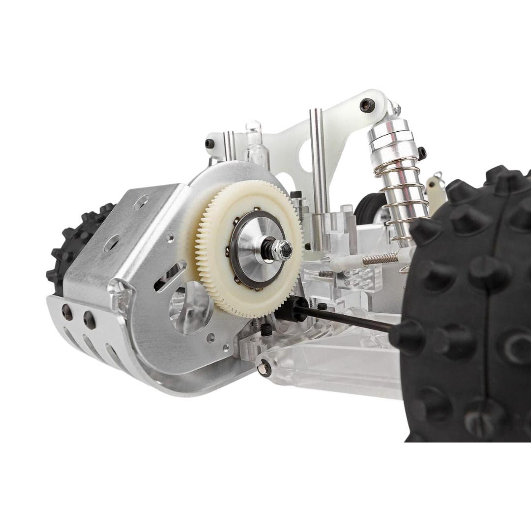 Team Associated RC10 RC10CC Classic Clear Edition Diff & Spur Gear Set – AF10, 1:10 Electric Buggy