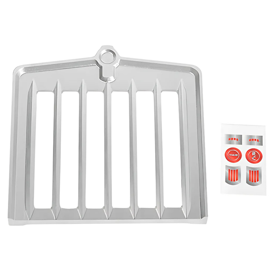 RC4WD Bandit Smokey Front Grille Silver Tamiya King Hauler & Grand Hauler Z-S2093