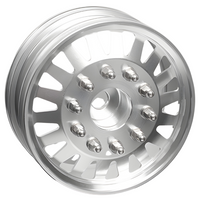 RC4WD Roulette Super Single 1/14 Semi Truck Front Wheels Z-W0301