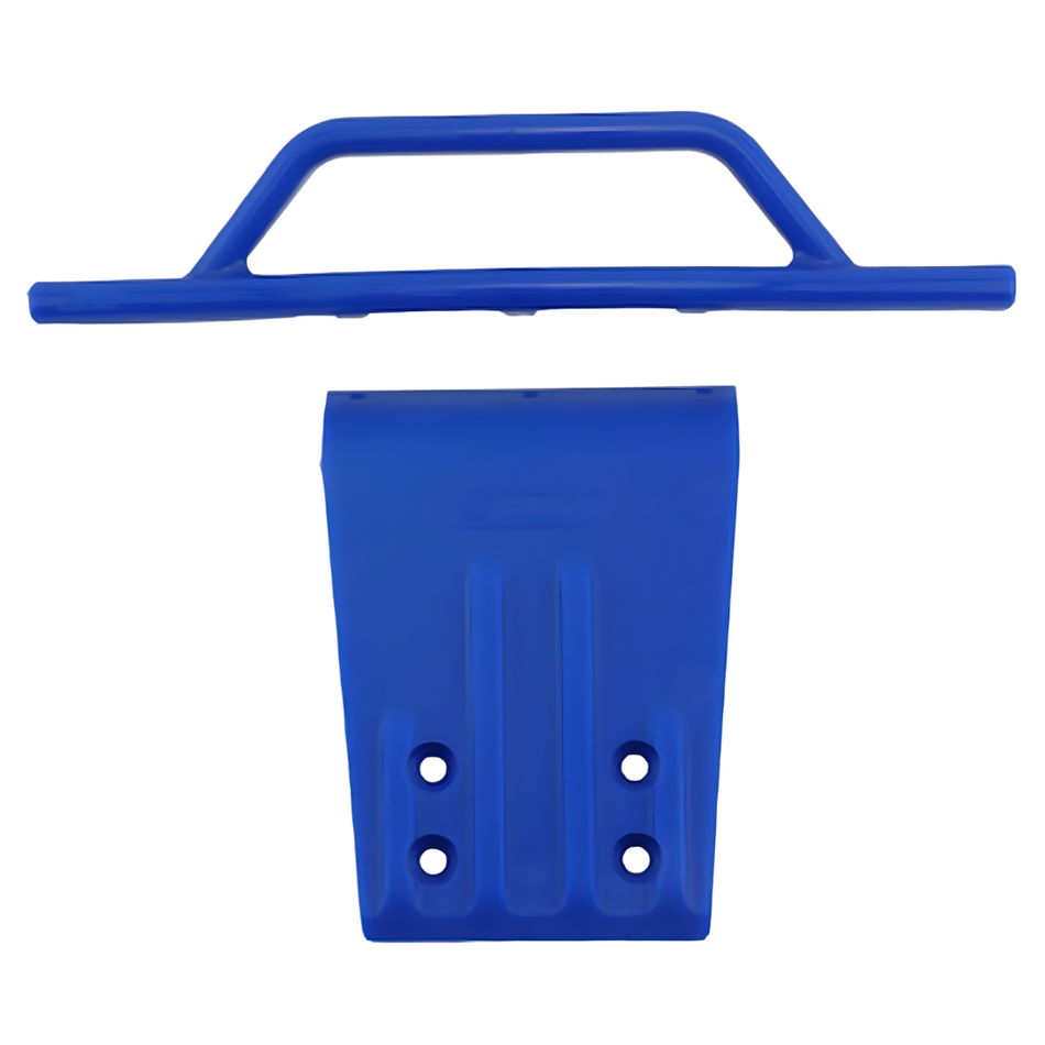 RPM Front Bumper Skid Plate Traxxas Slash Blue RPM80955