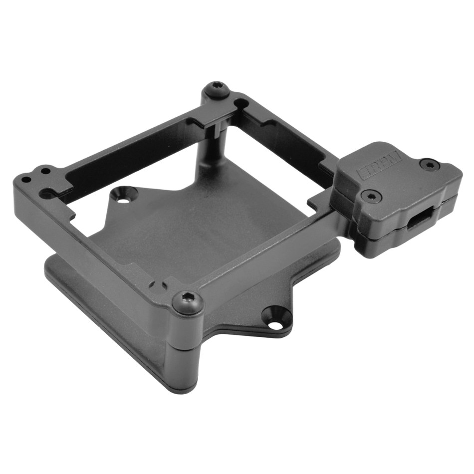 RPM Castle Mamba X ESC Mount Cage Black Suits Traxxas 1/10 Vehicles RPM73762