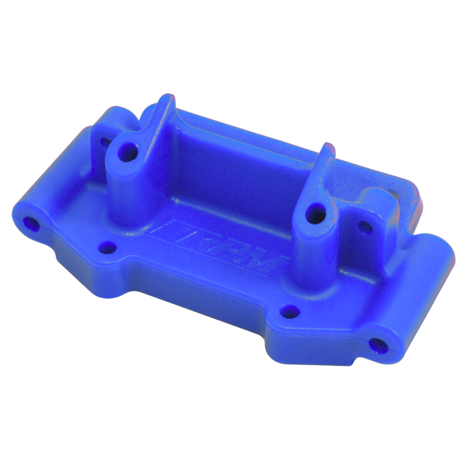 RPM Front Bulkhead Blue for Traxxas Slash 2wd, Bandit, Stampede, Rustler 73755