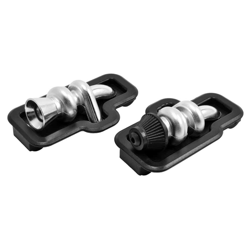 RPM Mock Mirror Turbo Set Chrome 1/8-1/12 80683