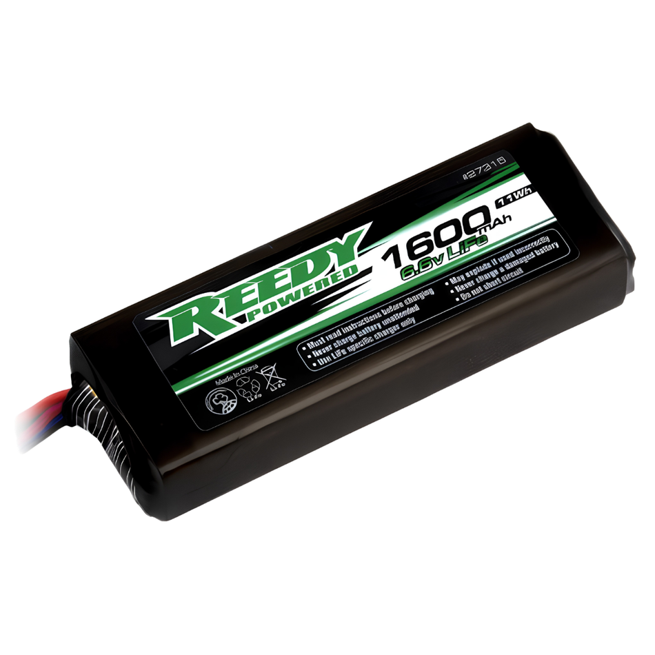 Reedy LiFe Pro 1600mAh 6.6V TX RX Battery Flat 27315