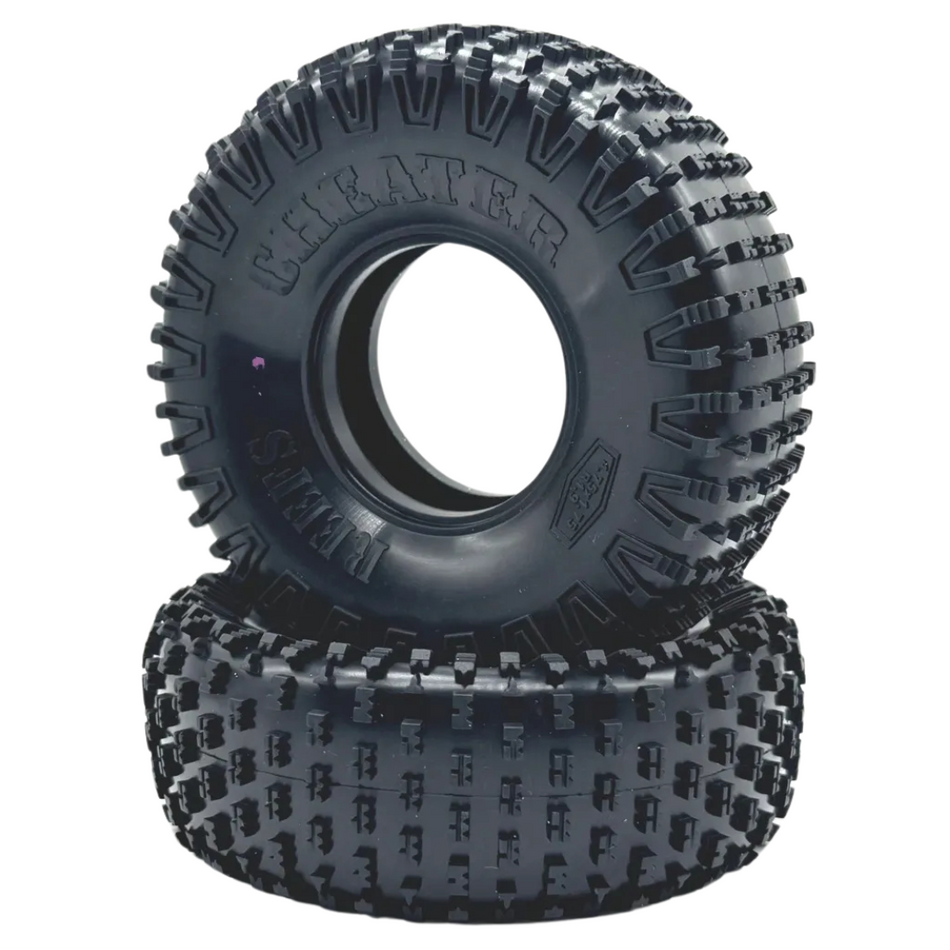 Reefs RC Cheater XP 1.9in Super Soft Crawler Tyres Pink with Foams 2pcs REEFS248