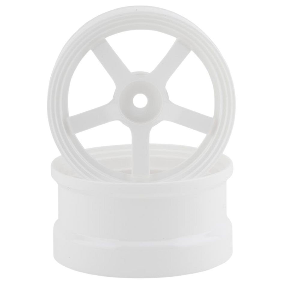 Reve D 1/10 DP5 Drift Wheels w/12mm Hex (White/6mm Offset) 2pcs RW-DP5W6