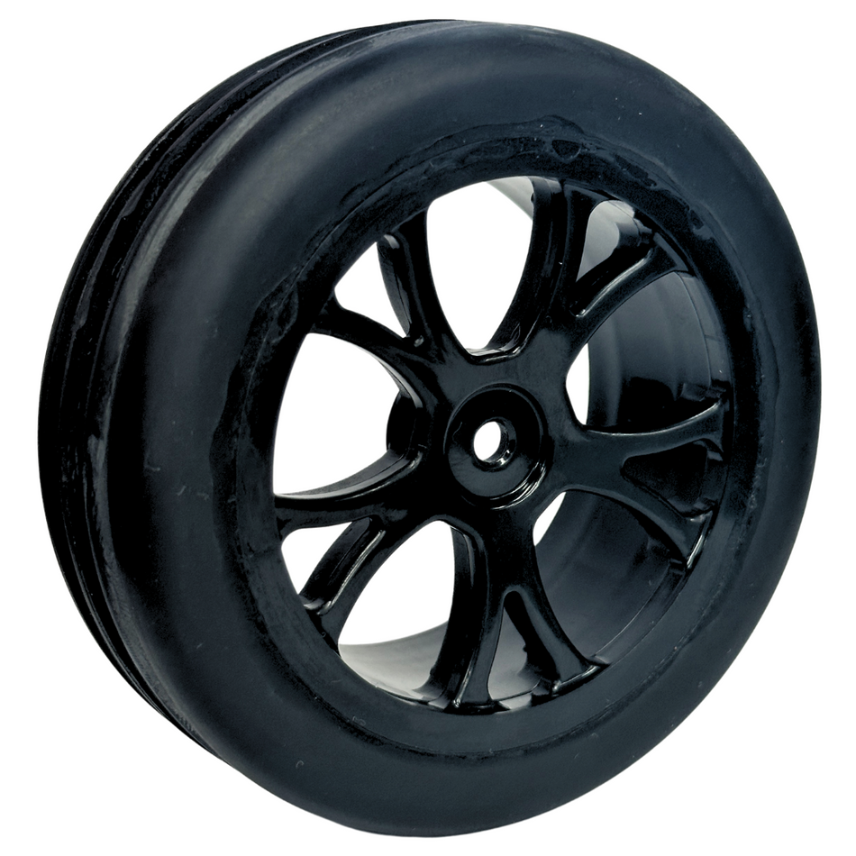 River Hobby VRX 1/10 Front Rib Buggy Tyre Set 2pcs Black 10446