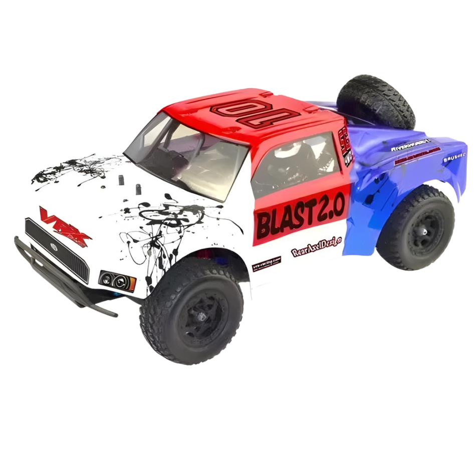 River Hobby VRX Cobra Blast 2.0 Painted Body Red White Blue R0254