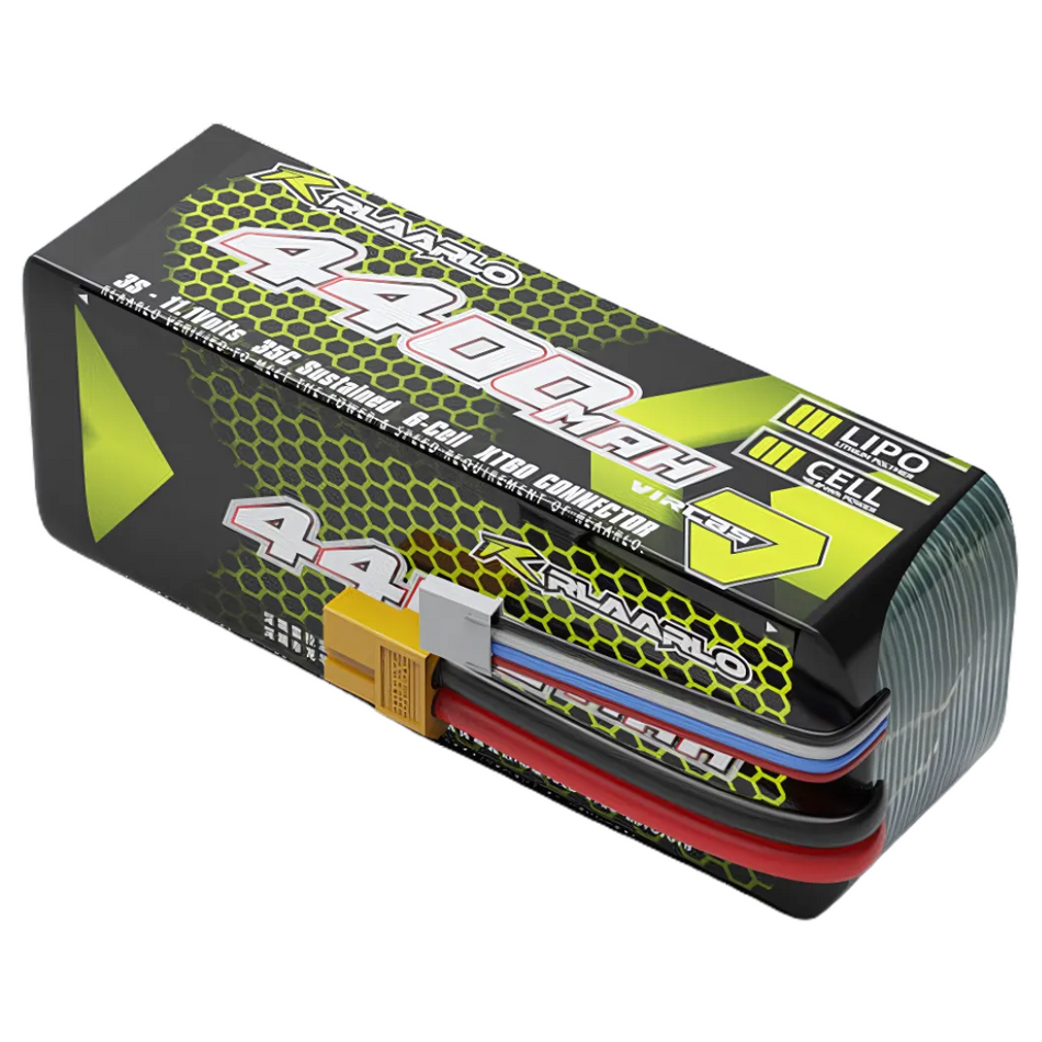 Rlaarlo RE038 LiPo 4400mAh 11.1V 3S XT60 Upgrade Omni Terminator R-RE038