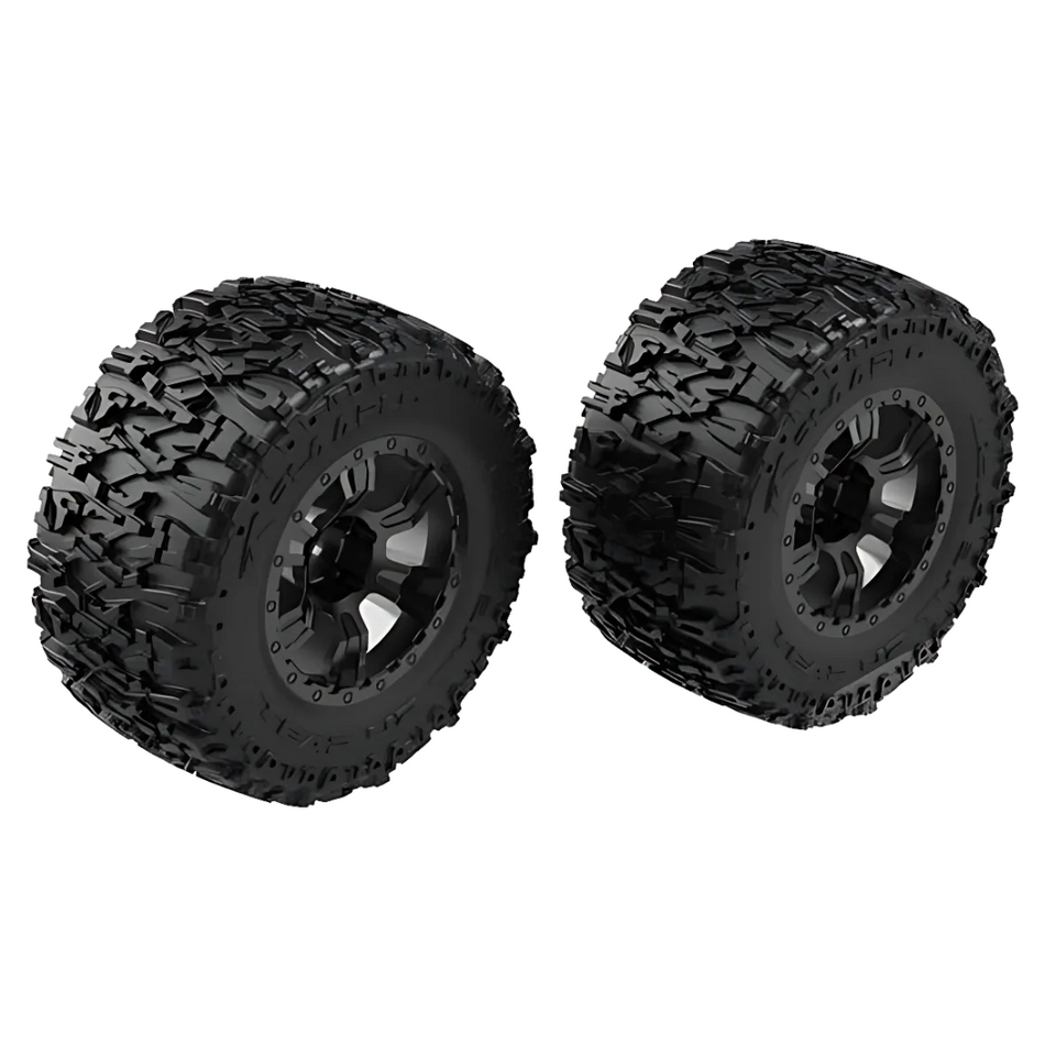 Rlaarlo Omni Terminator Wheels And Tyres Mounted Pair R11082