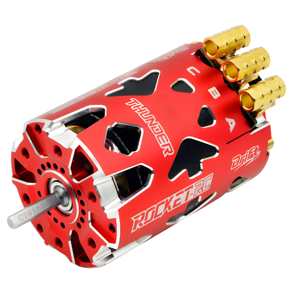 Rocket RC Thunder 540 10.5T Sensored Brushless Drift Motor Red 054003-02