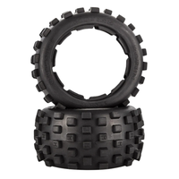 Rovan 4.7/5.5in Baja 5B Rear MX Tyres Beadlock Off-Road Buggy 2Pcs 95002A