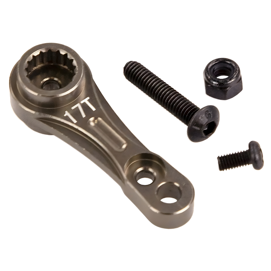 Rovan 97052 Aluminium Servo Horn 15T 17T Gunmetal RC Upgrade