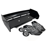 Rovan Rear Wing Black 1/5 Baja Buggy Replacement w Decals ROV-66113