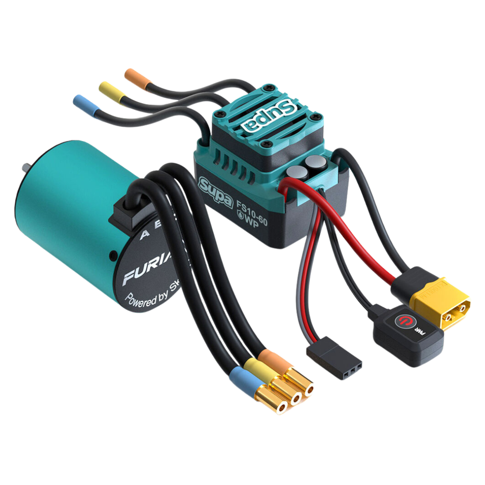 SKYRC FuriaX Supa Combo 60A 3600kV 1/10 Brushless System SK-300080-03
