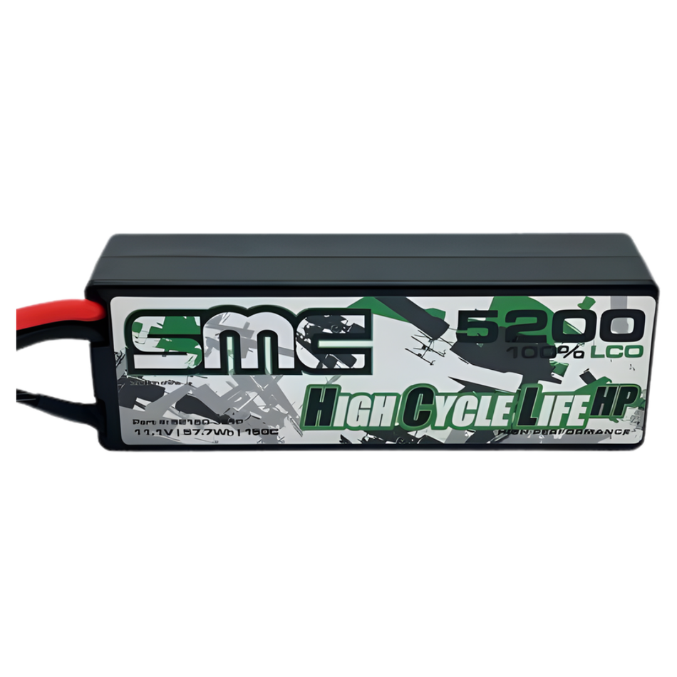 SMC 11.1V 3S 5200mAh 150C Hardcase Traxxas ID Compatible SMC-52150-3S1P-TRX