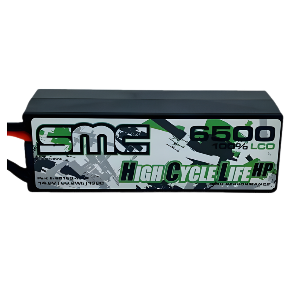 SMC HCL-HP 14.8V 6500mAh 150C Hardcase LiPo Battery EC5 IC5