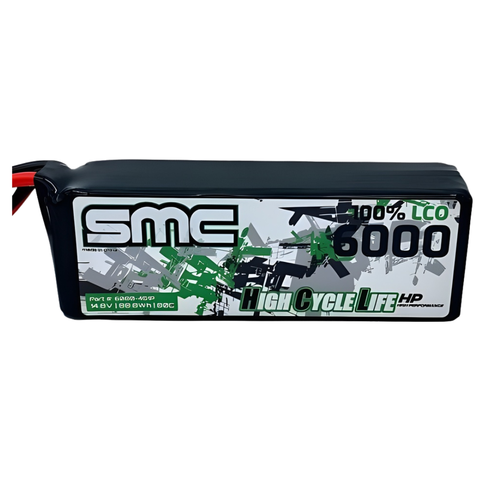 SMC HCL-HP 4S LiPo Battery 6000mAh 75C XT90 Connector SMC-6080-4S1P-XT90