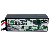 SMC HCL HP 4S 5200mAh 150C Hardcase LiPo Battery T Plug SMC52150