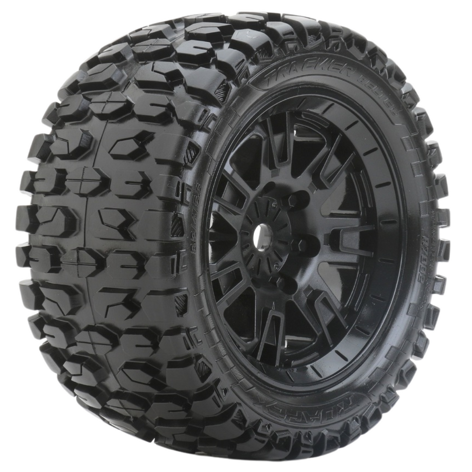 Tracker Belted Traxxas X-Maxx MT Truck Wheel with 24mm Hex R7002-X