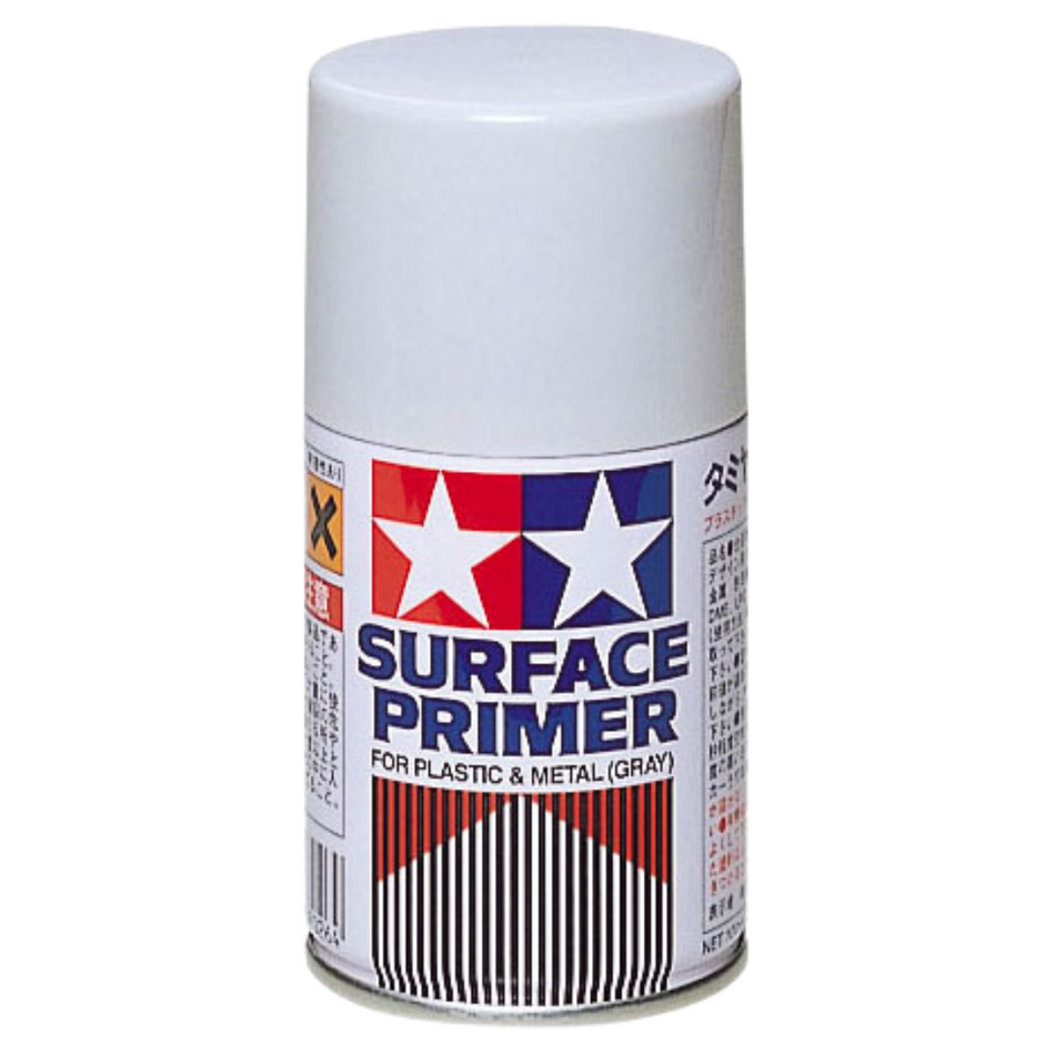 TAMIYA SURFACE PRIMER for PLASTIC & METAL (GRAY) 87026