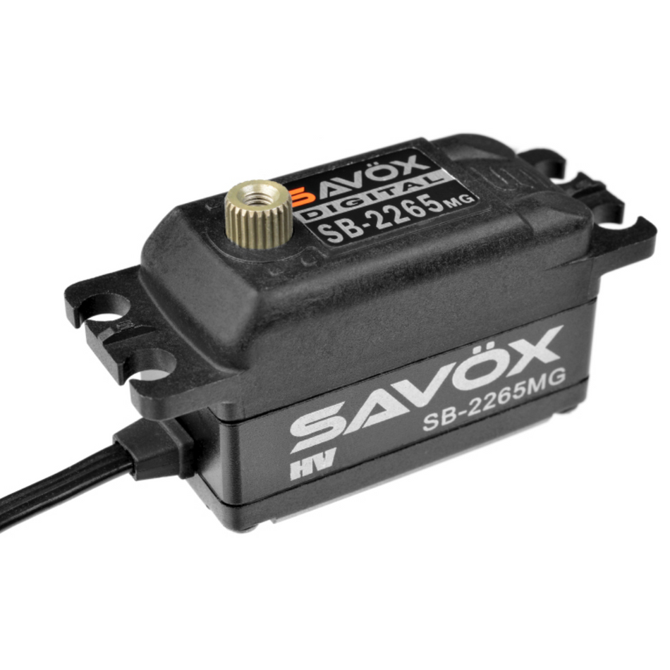 Savox SB-2265MG Black Edition Low Profile Brushless Metal Servo SAV-BE-SB2265MG