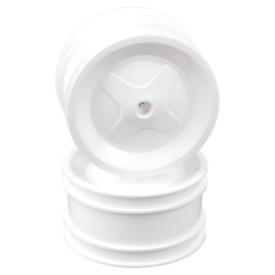 Schumacher Rear Wheels White Suits CAT XLS TopCat Cougar ProCat U7598