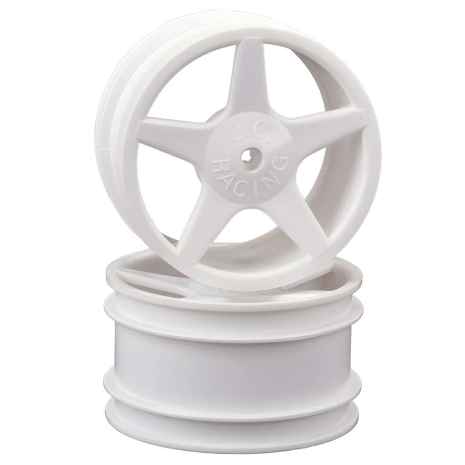 CoreRC JC 5 Spoke 2.2 Rear Wheel White Suits CAT XLS ProCat CR681