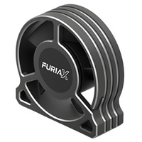 SkyRC Alloy Round Cooling Fan Black SK-400038-B1