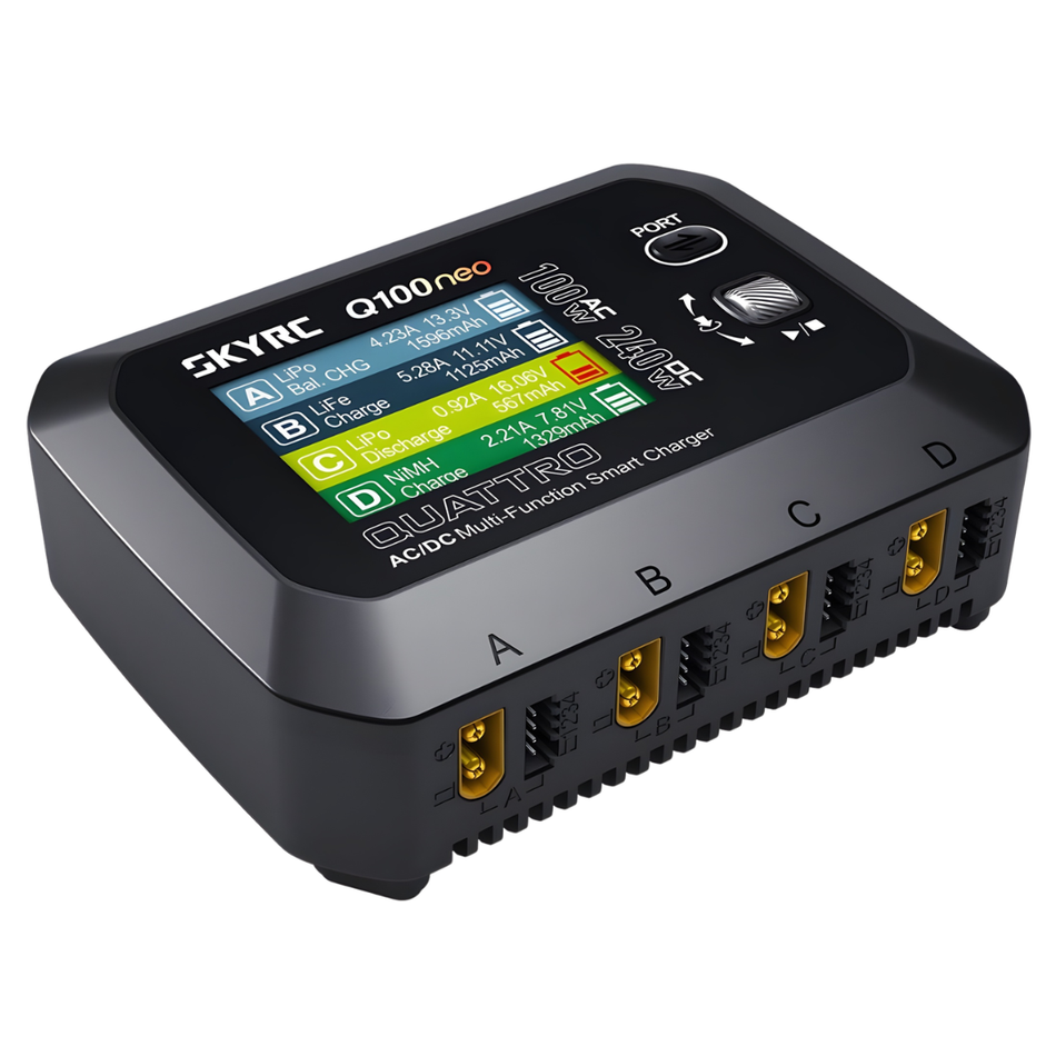 SkyRC Q100 Neo AC DC Battery Charger 1-4S 6A 100W SK-100223