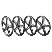 SkyRC Set-Up Wheels 1/10 On Road Touring Alloy Black SK-600069-06