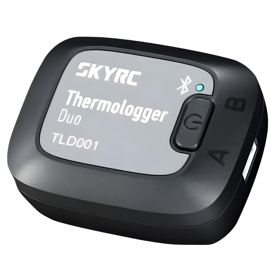 SkyRC Thermologger Duo Dual Sensor Temperature Logger Bluetooth 500043