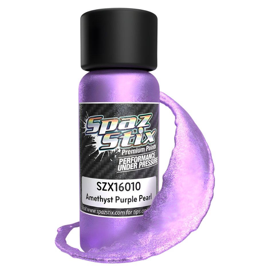 Spaz Stix Amethyst Purple Pearl Airbrush Paint 59ml RC SZX16010