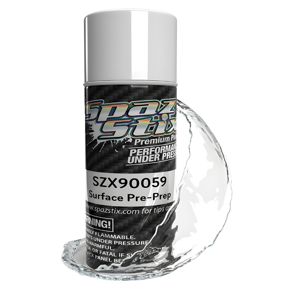 Spaz Stix Ultimate Surface Pre Prep Aerosol 3.5oz Plastic Parts SZX90059