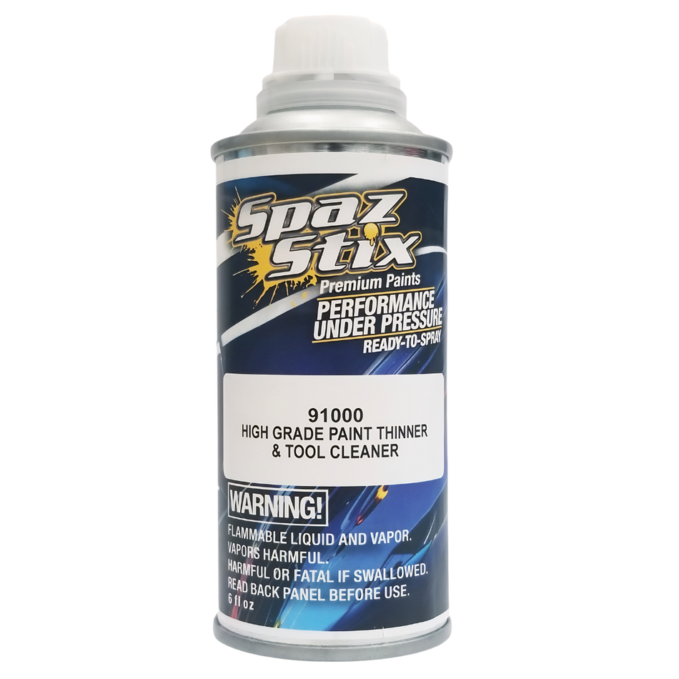 Spaz Stix Airbrush Tool Wash Lacquer Thinner 6oz SZX91000