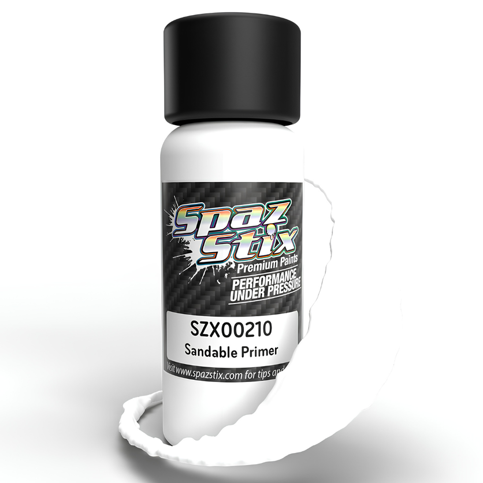 Spaz Stix High Quality Sandable Primer Airbrush Ready 59ml SZX00210