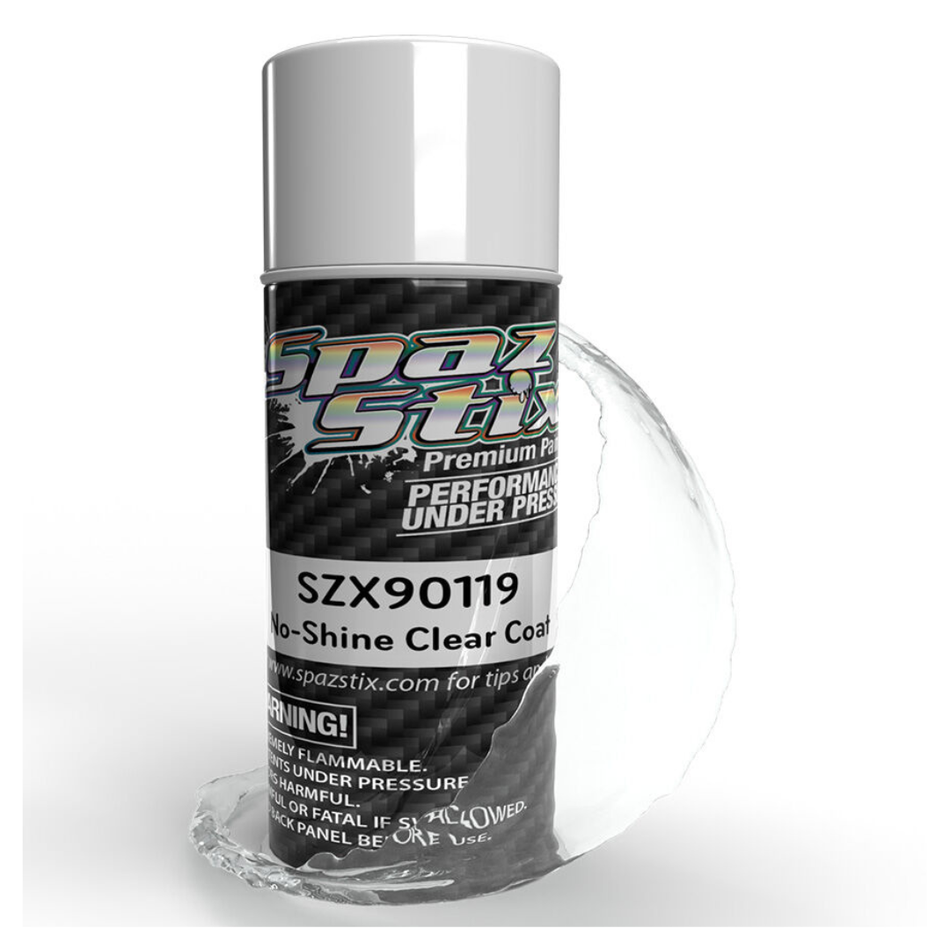 Spaz Stix No-Shine Exterior Matte Finish Clear Coat Aerosol 3.5oz SZX90119
