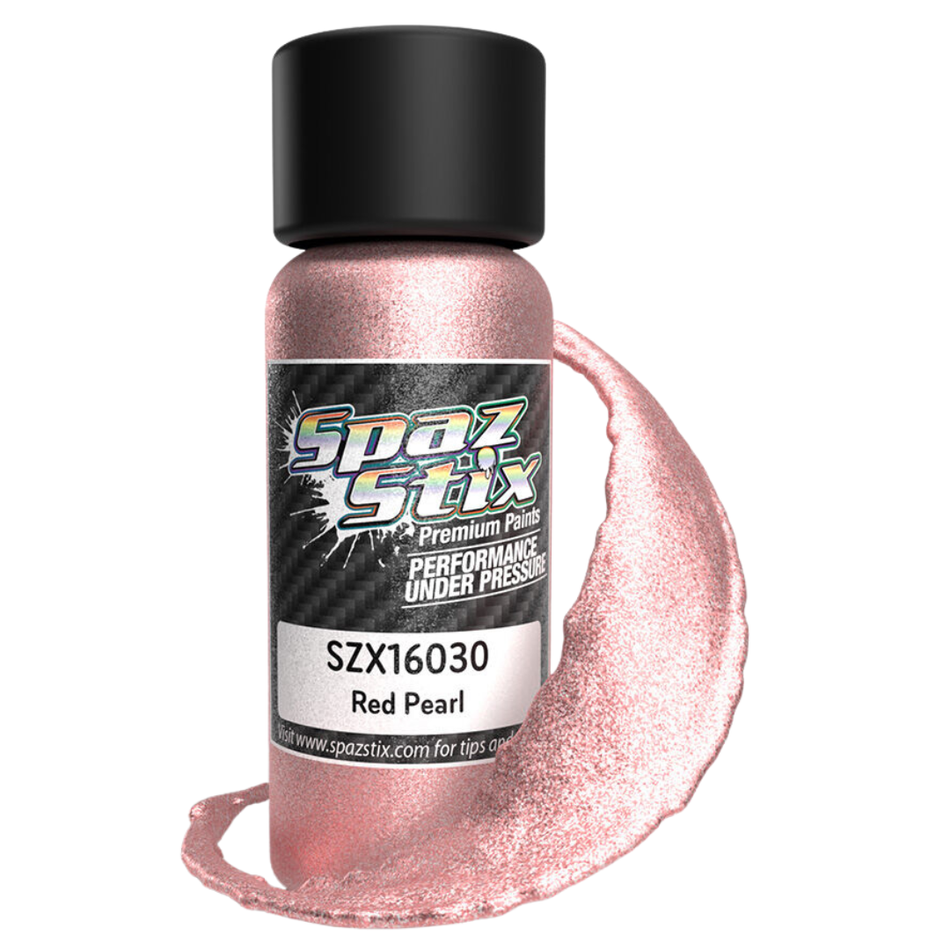 Spaz Stix Red Pearl Airbrush Ready Polycarbonate RC Body Paint 59ml SZX16030