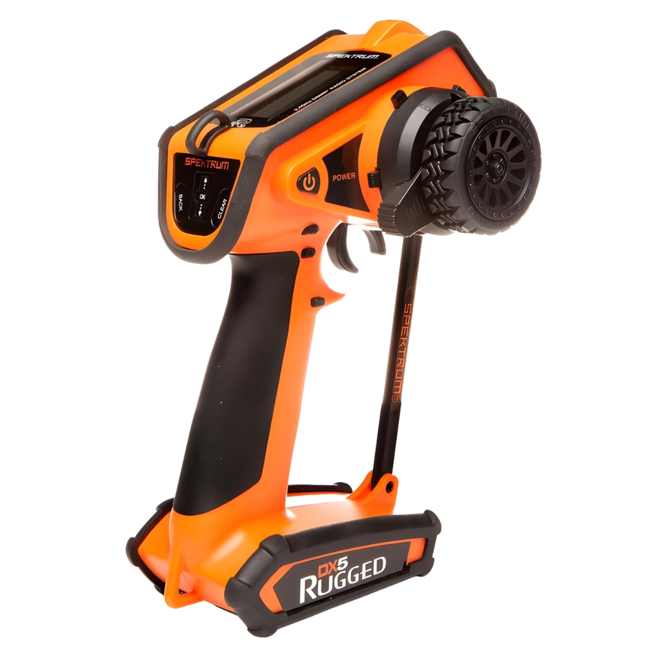 Spektrum DX5 Rugged 5 Channel DSMR Transmitter Orange SPMR52000