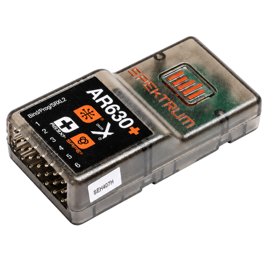 Spektrum AR630+ DSMX 6-Channel AS3X+ SAFE Receiver SPM-1030