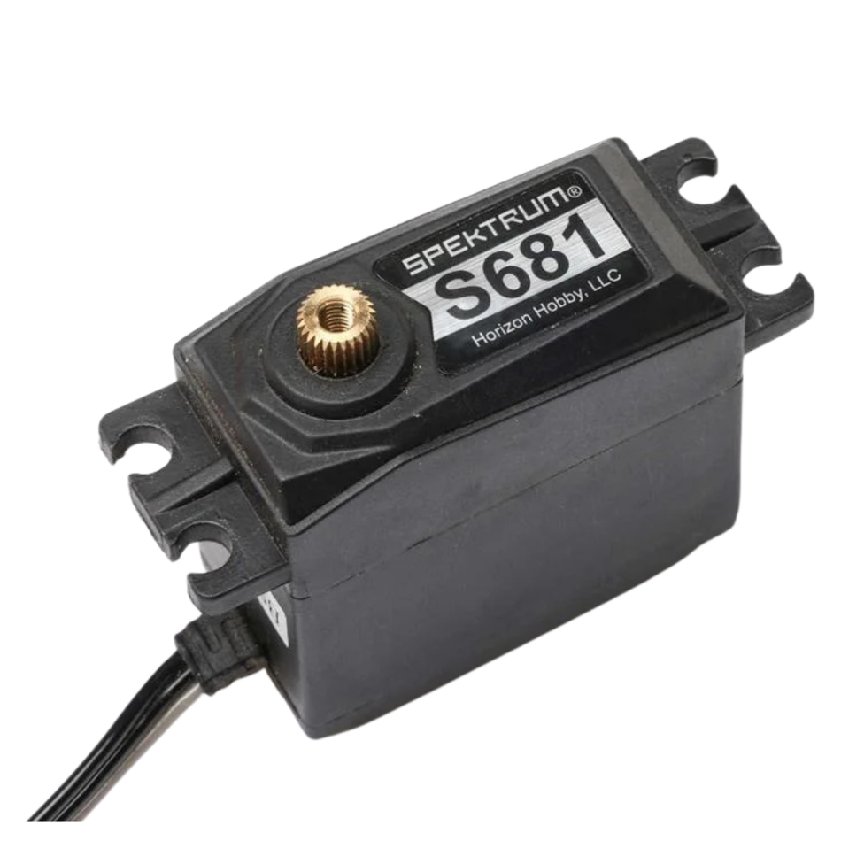 Spektrum S681 25T Brass Gear Servo 1/10 ARRMA Fury 223S SPMS681